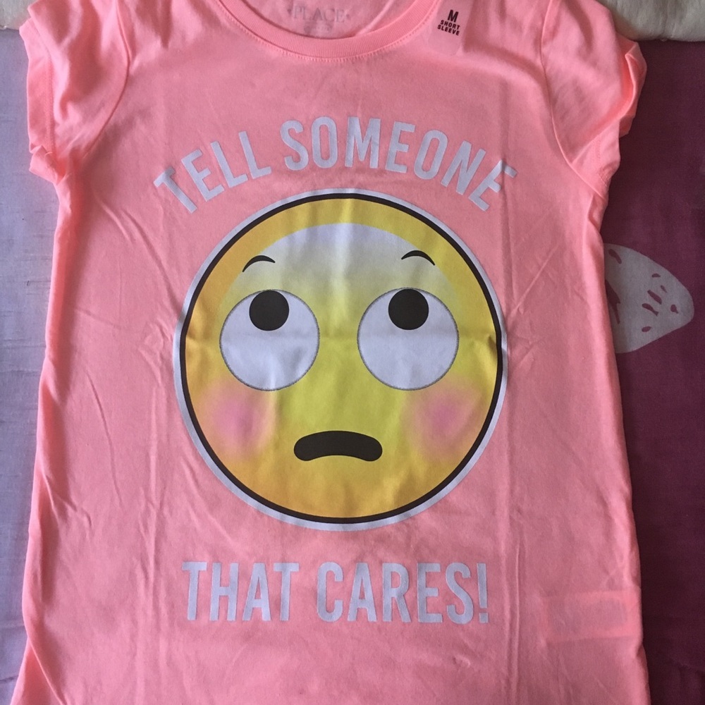 Short sleeve girls tee shirt
